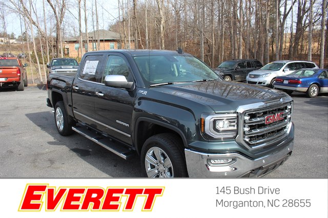 New 2018 GMC Sierra 1500 SLT Crew Cab Z71 4x4 Truck in Morganton #G18 ...